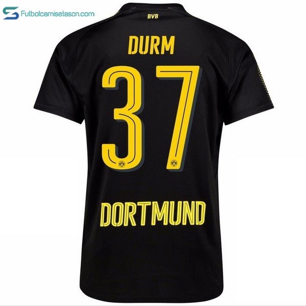 Camiseta Borussia Dortmund 2ª Durm 2017/18